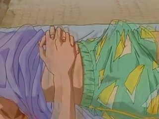 Blondynka delikatny hentai laska uwiedziony w za gorące anime wideo